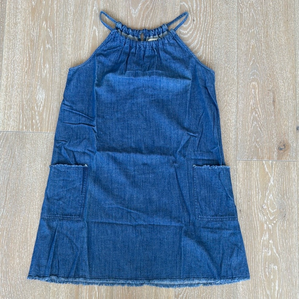 Old Navy Denim Halter Dress. Size Small.
